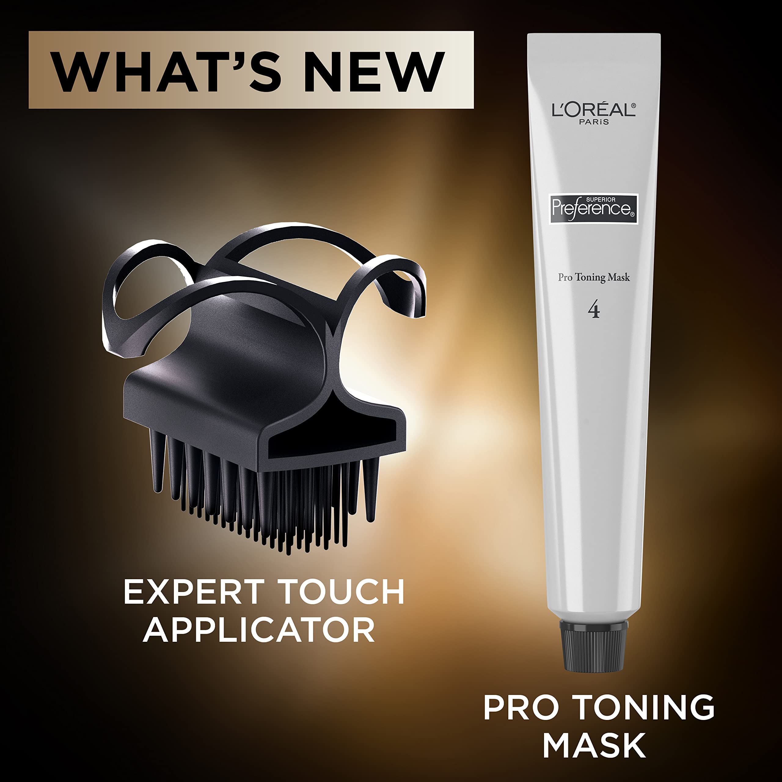 L’Oréal Paris Balayage Teinte Brun Clair, reflets doux et naturels.