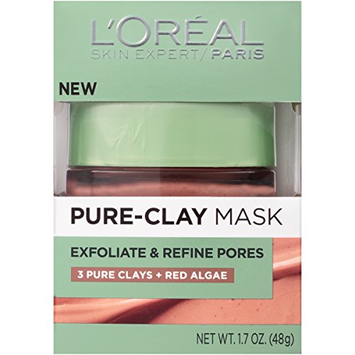 L’Oréal Paris Masque Argile Pure révèle une texture raffinée et peau exfoliée