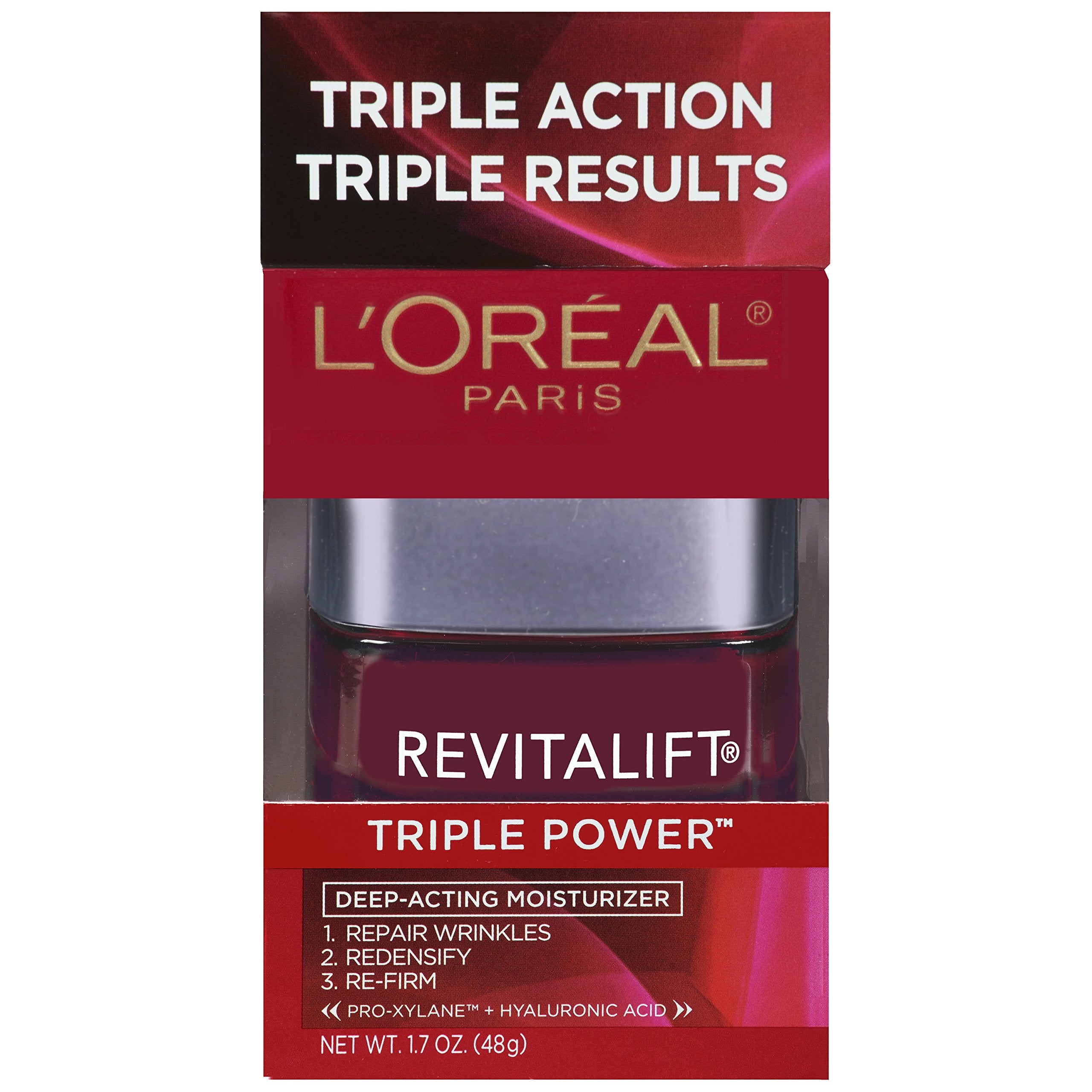 RevitaLift crème visage de L’Oréal Paris, action lissante et fermeté pour tous types de peau