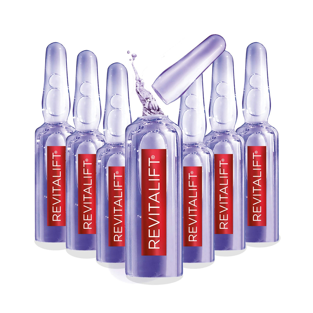 L’Oréal Paris Revitalift Ampoules bouteille ouverte, hydratation instantanée pour la peau