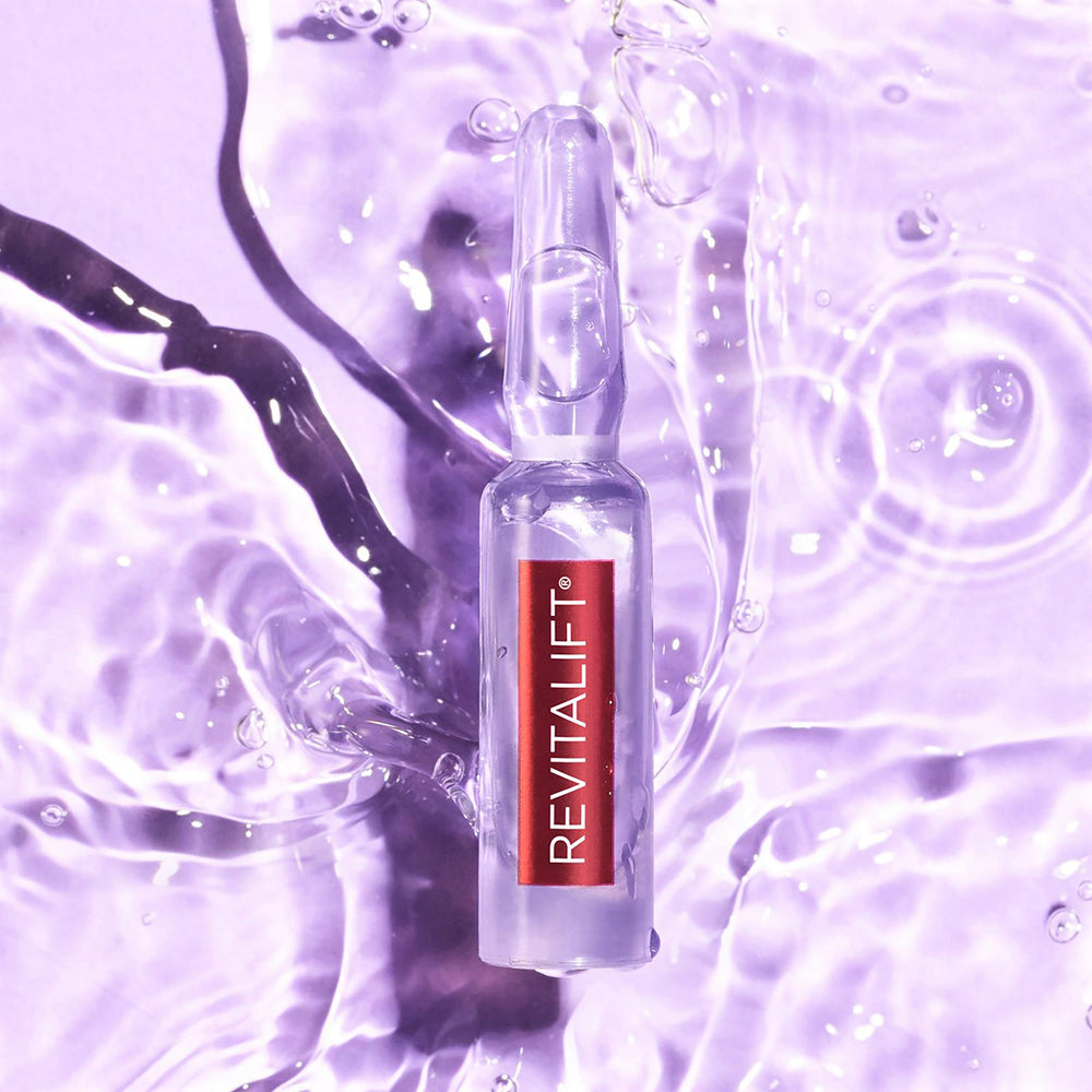 Ampoules Revitalift, format pratique pour matin et soir