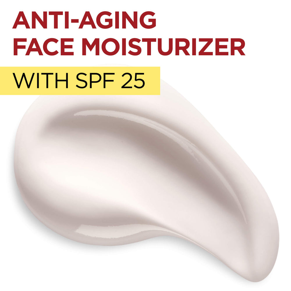 Application quotidienne SPF25 : soin léger pour la routine journalière.