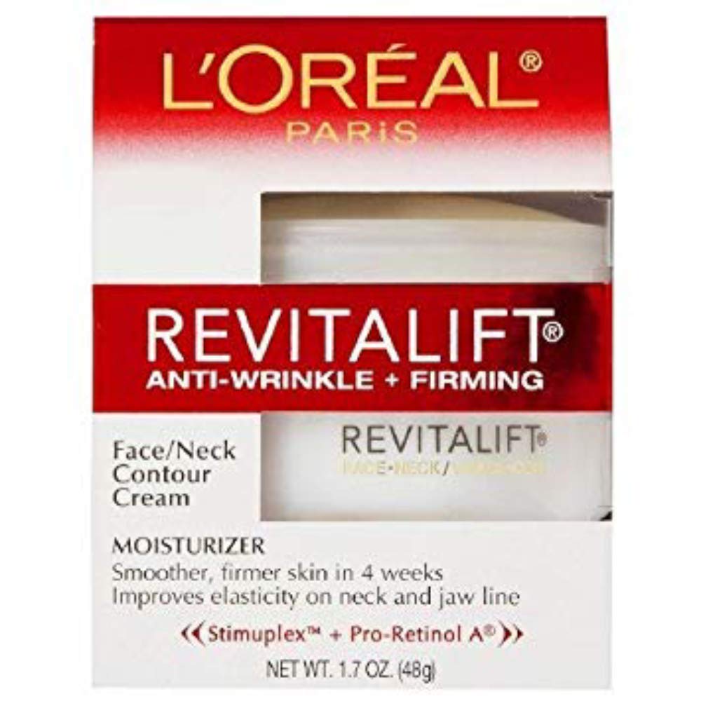 L’Oréal Paris Revitalift crème visage et cou, texture non grasse, aide à lisser et raffermir