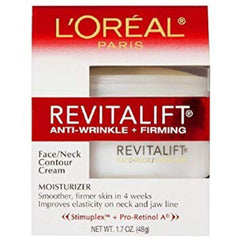 L’Oréal Paris Revitalift crème visage et cou, texture non grasse, aide à lisser et raffermir