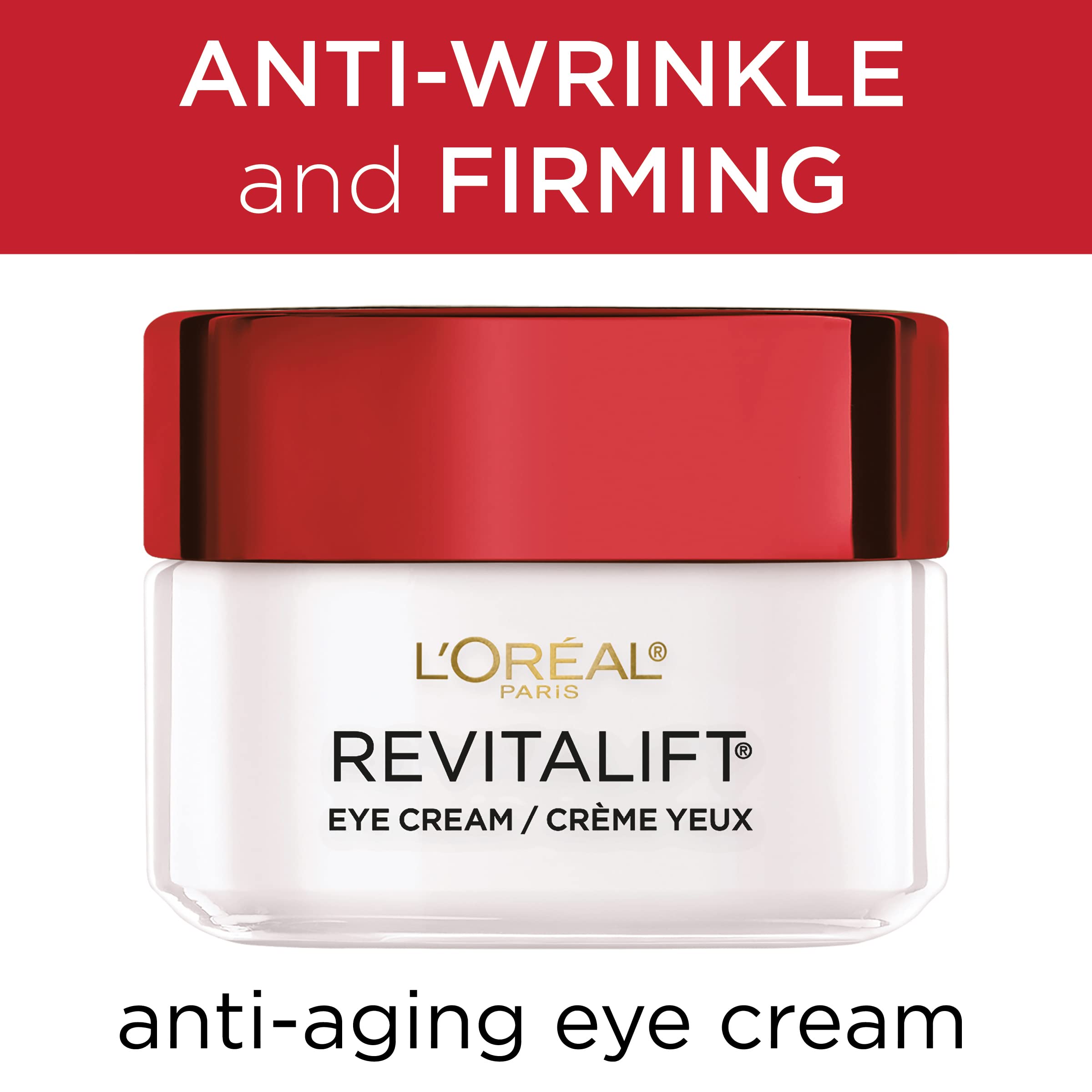 Contour des yeux Revitalift mis en valeur pour une routine efficace.