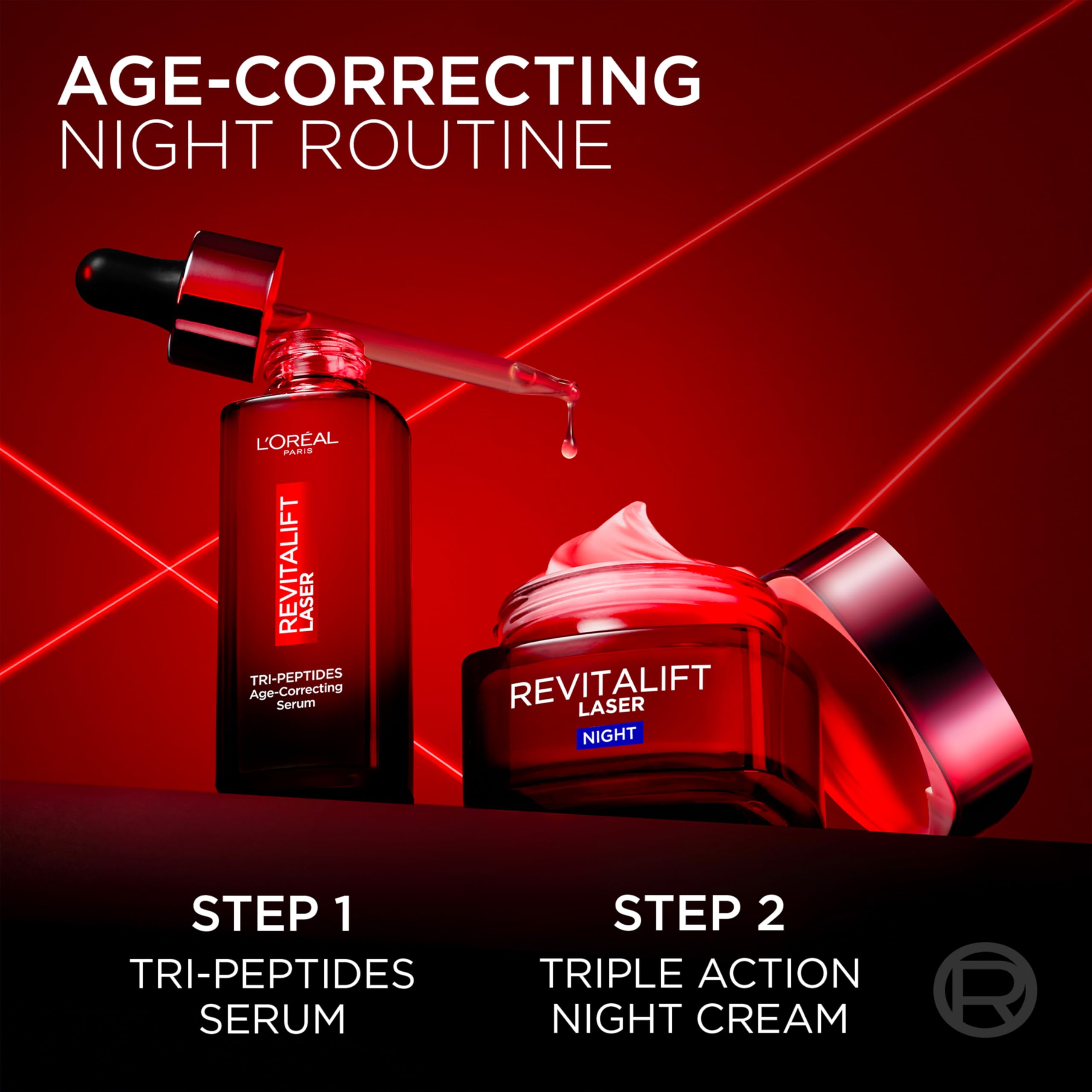 L’Oréal Paris Revitalift Laser Renew peut laisser la peau plus ferme et lumineuse.