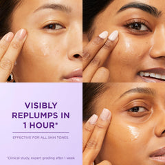 Texture gel incolore du sérum Revitalift prêt à hydrater rapidement la peau