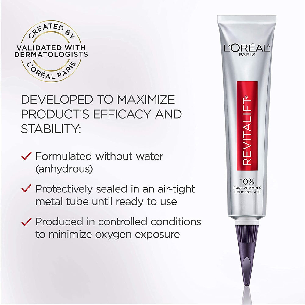 Concentration 10 pourcent du sérum vitamine C Revitalift