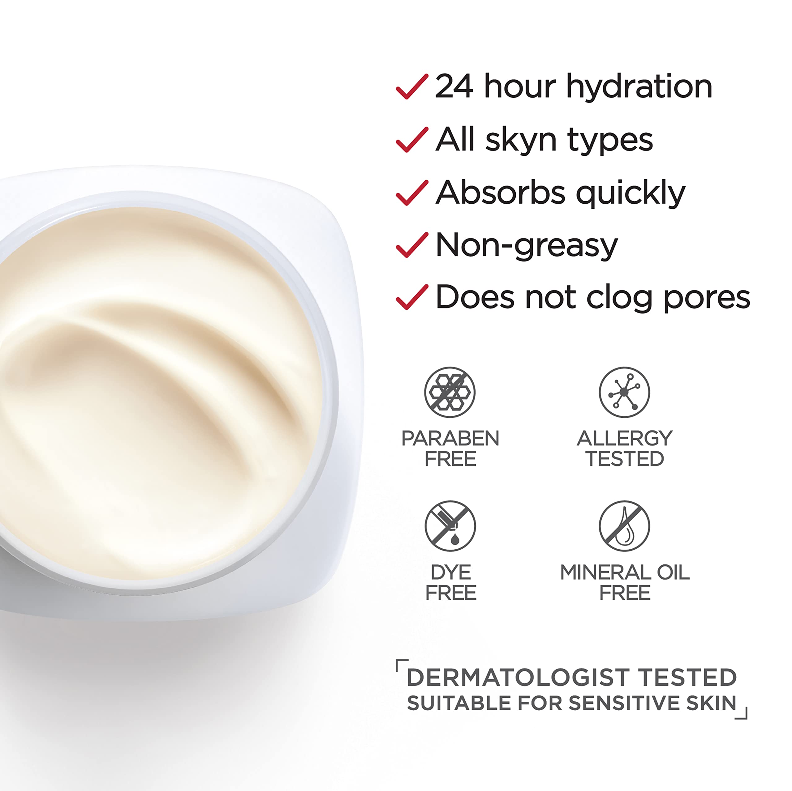 Utilisation quotidienne de Revitalift pour hydratation et fermeté du visage et du cou.