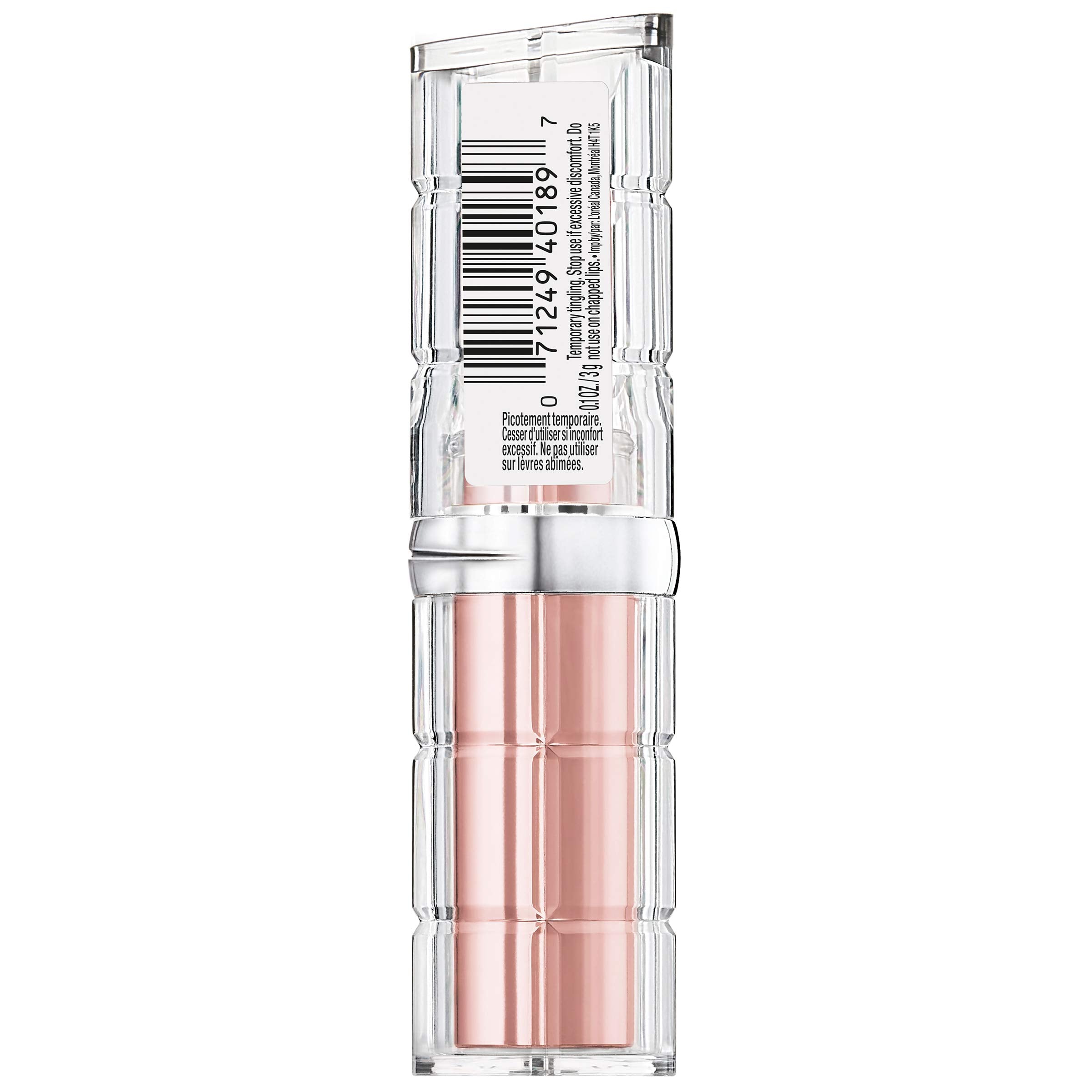L’Oréal Paris Rouge Couleur Riche: sensation de fraîcheur pendant l’application.
