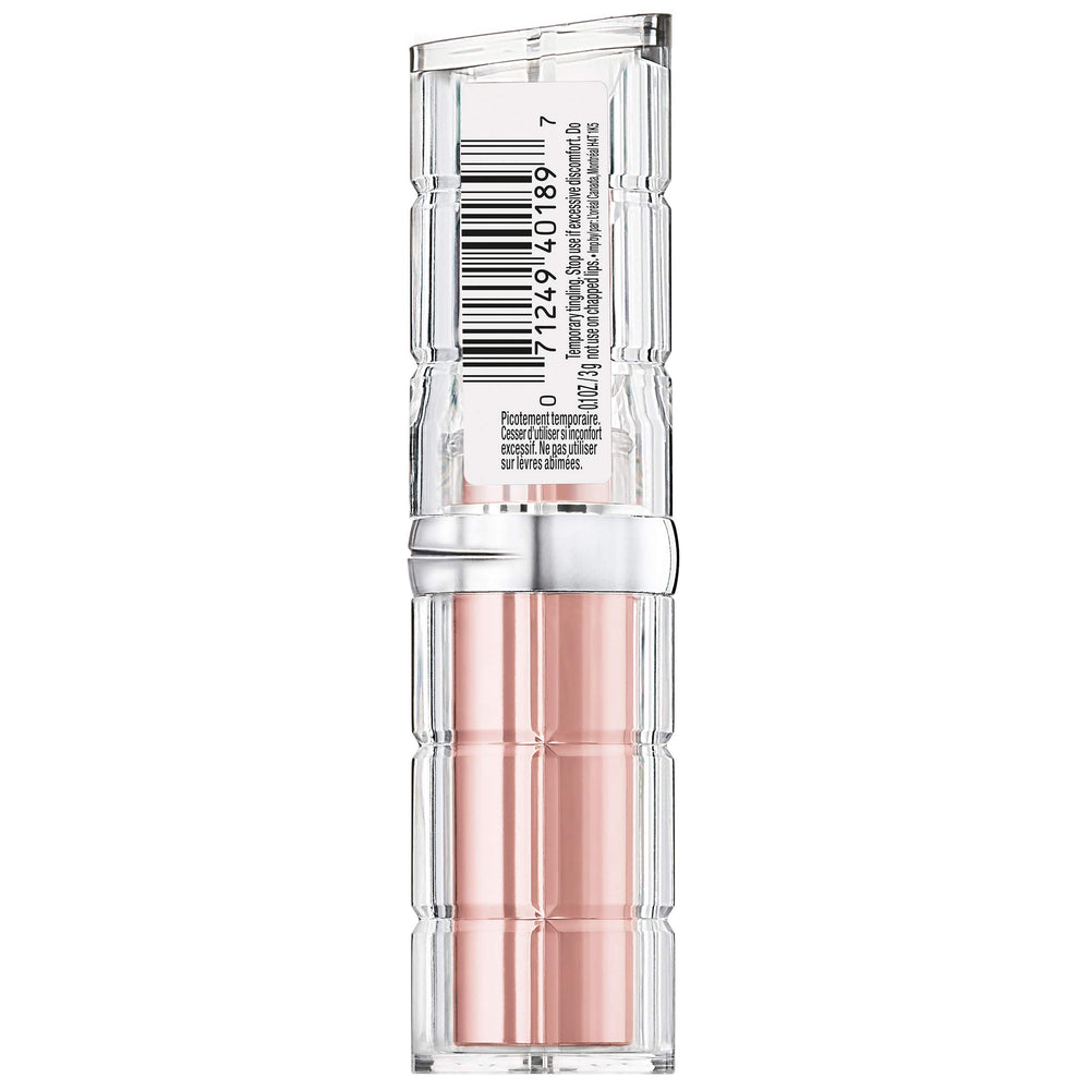 L’Oréal Paris Rouge Couleur Riche: sensation de fraîcheur pendant l’application.
