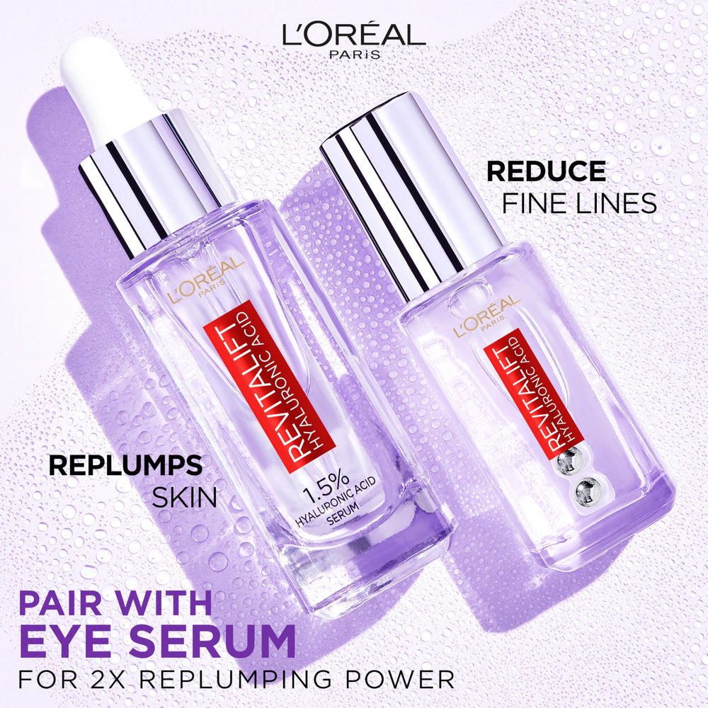 Sérum Revitalift Filler Plus HA, sensation fraîche lors de l’application quotidienne.