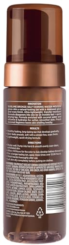 L’Oréal Paris Sublime Bronze – application fluide grâce à la mousse légère et homogène.
