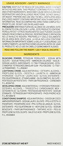 L'Oréal Paris Super Blond : étape unique d'éclaircissement sur cheveux naturels ou colorés.