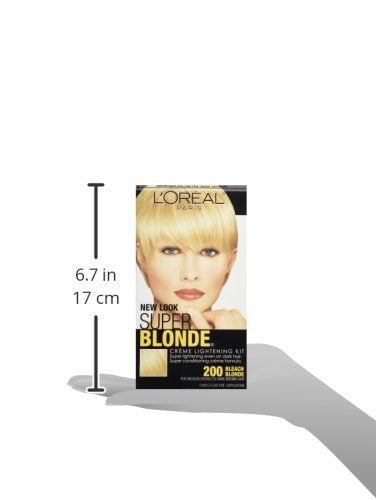 L'Oréal Paris Super Blond : gants inclus pour une utilisation propre.