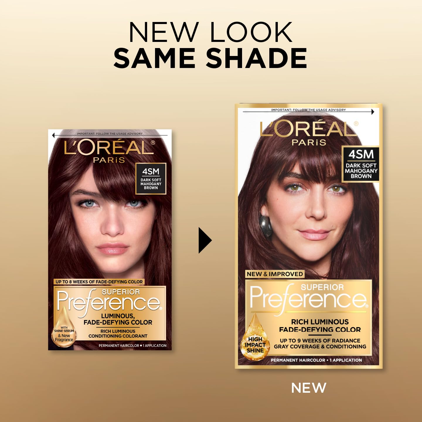 L’Oréal Paris Superior Preference 4SM crème-développeur facilite l’application.