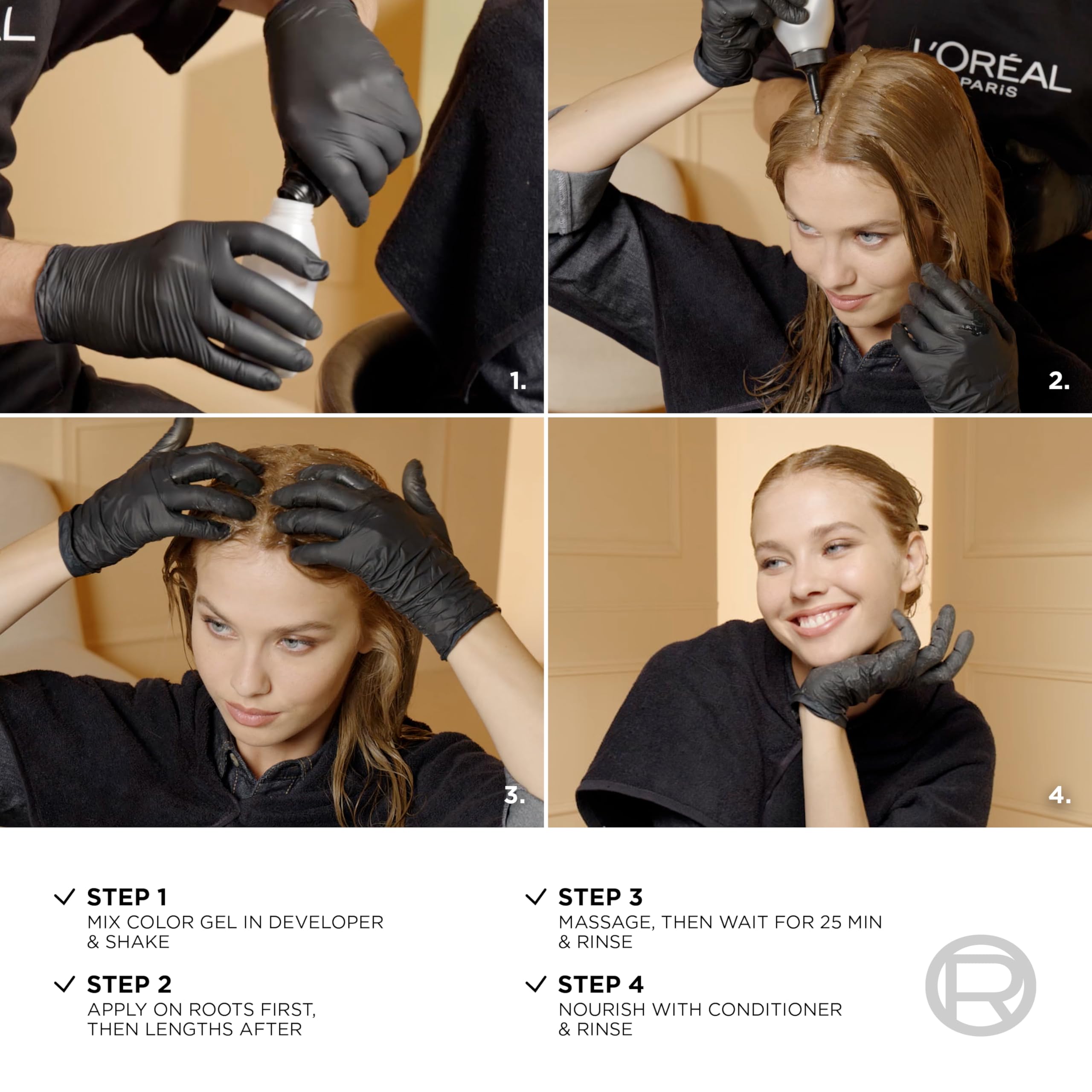 L’Oréal Paris Superior Preference 4SM filtre UV protège la couleur.