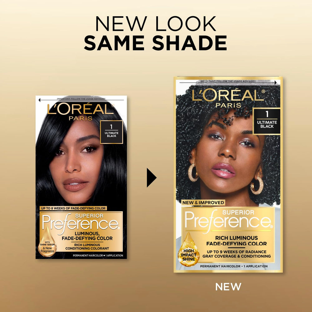 L'Oreal Paris Superior Preference, développeur-crème pour une couleur durable.
