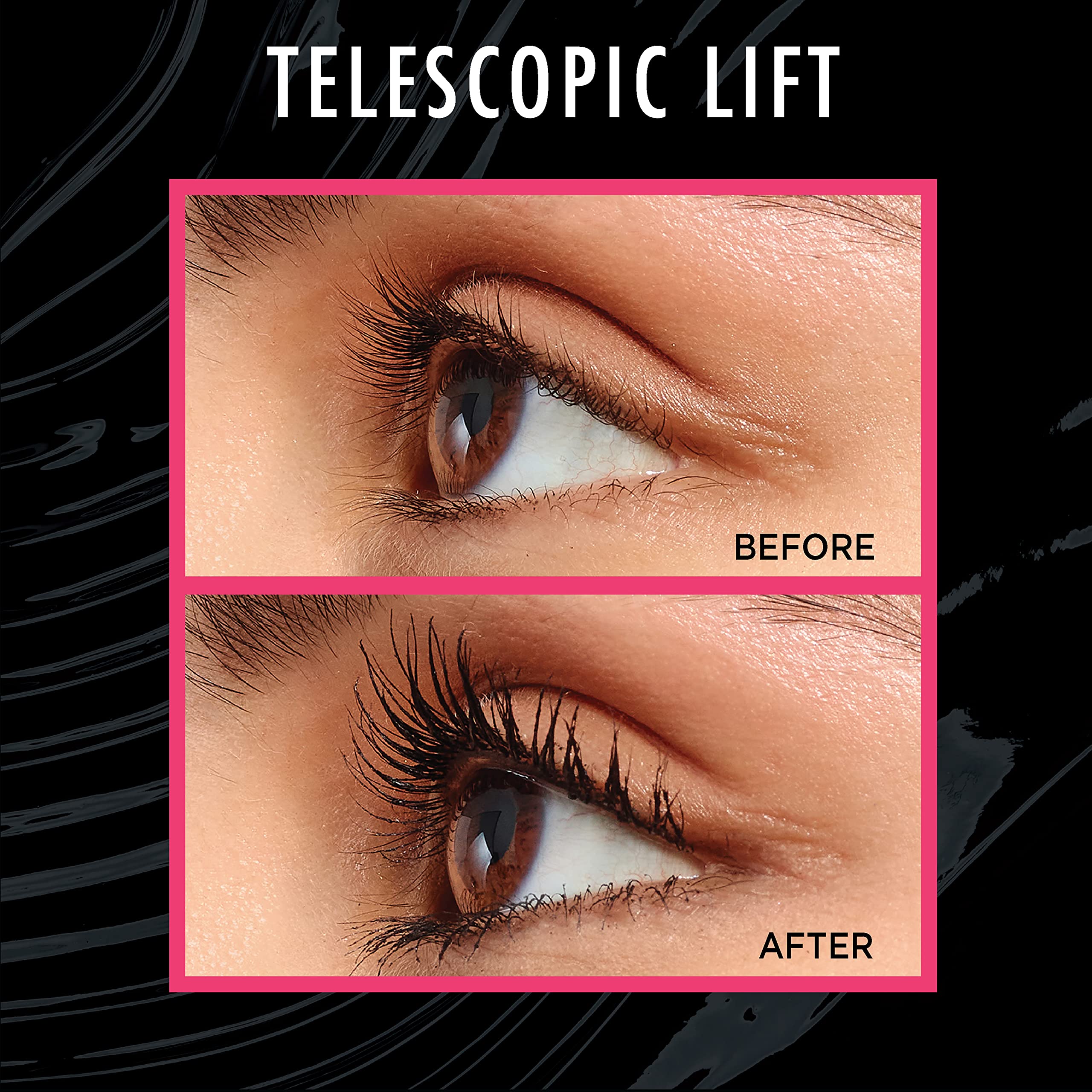 L’Oréal Paris Telescopic Lift Mascara — soin des yeux, testé ophtalmologiquement.