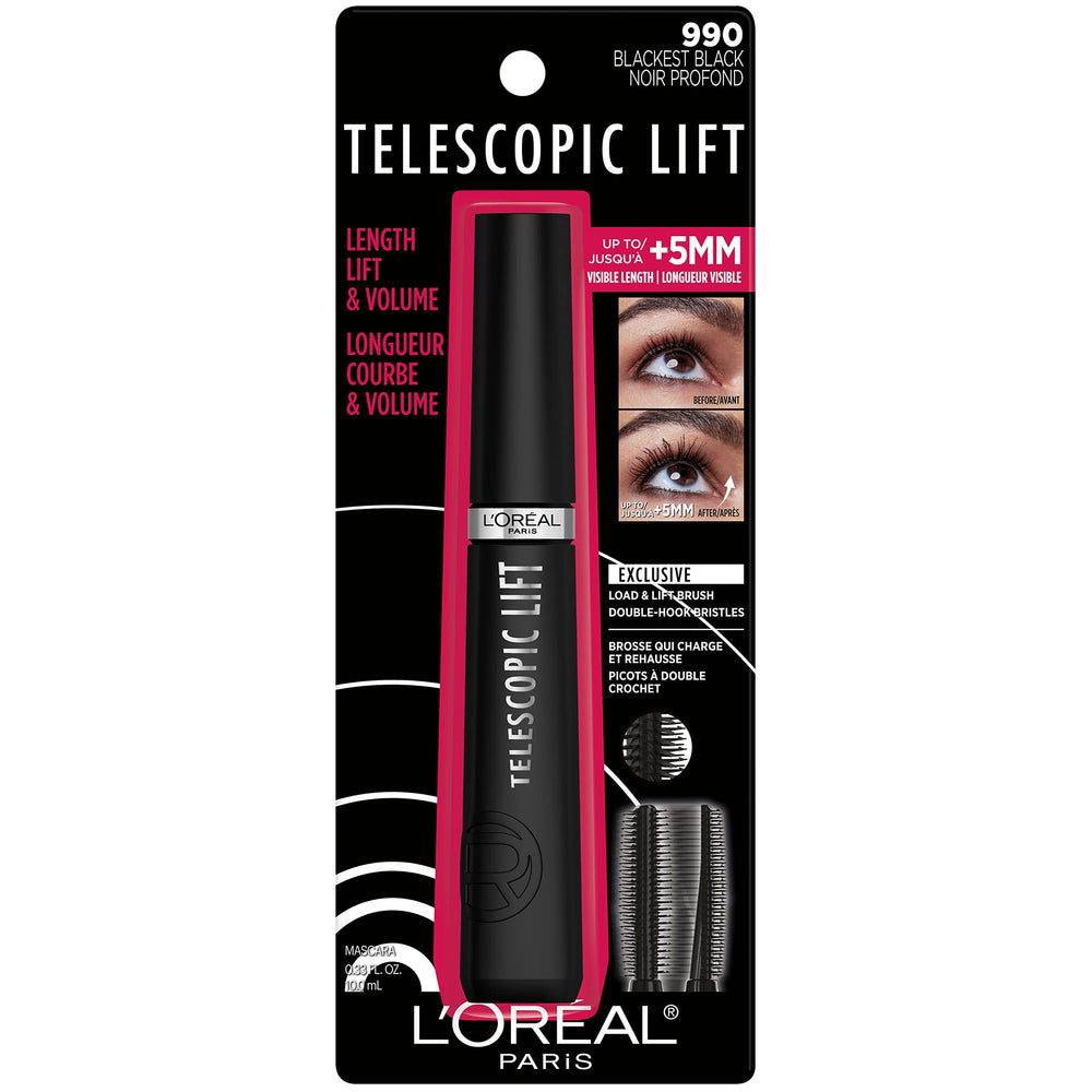 L’Oréal Paris Telescopic Lift Mascara — convient aux regards sensibles.
