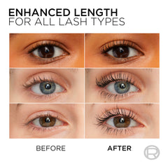 L’Oréal Paris Telescopic pigments carbone noir pour un regard plus intense.