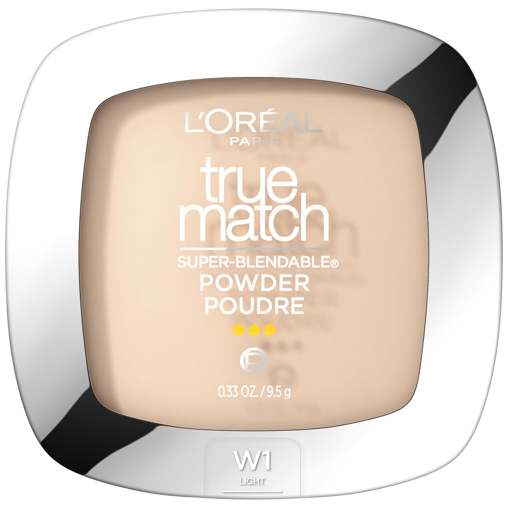 L’Oréal Paris True Match poudre compacte teinte W1 pour un teint naturel