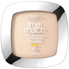 L’Oréal Paris True Match poudre compacte teinte W1 pour un teint naturel