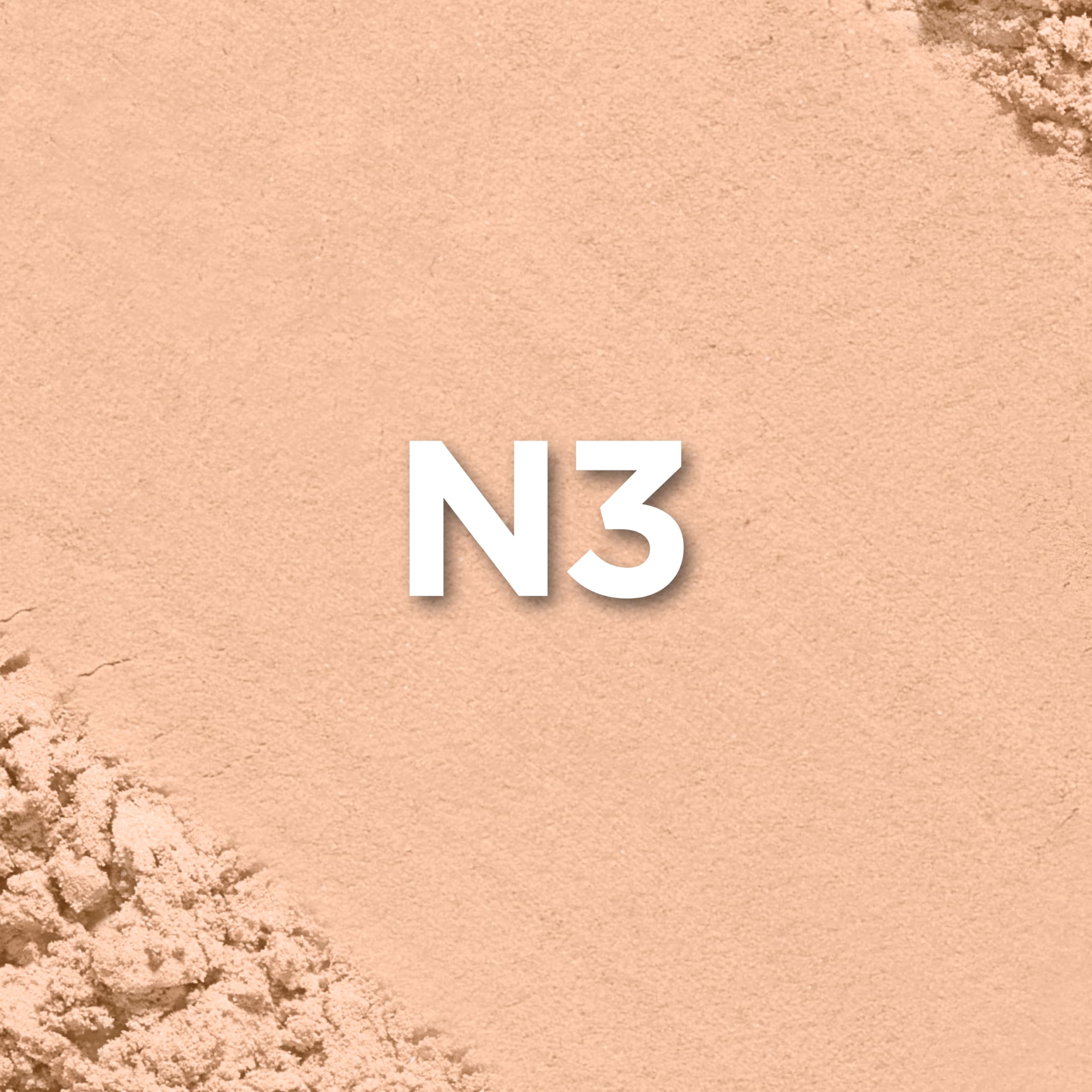 Rendu naturel sur le visage avec True Match, fini sans poudreux.