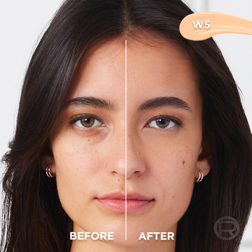 L’Oréal Paris True Match Radiant Serum Concealer avec applicateur plat facilitant l’application.