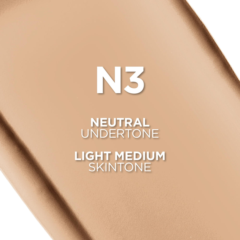 Teinte naturelle True Match sur peau claire et harmonisation du teint