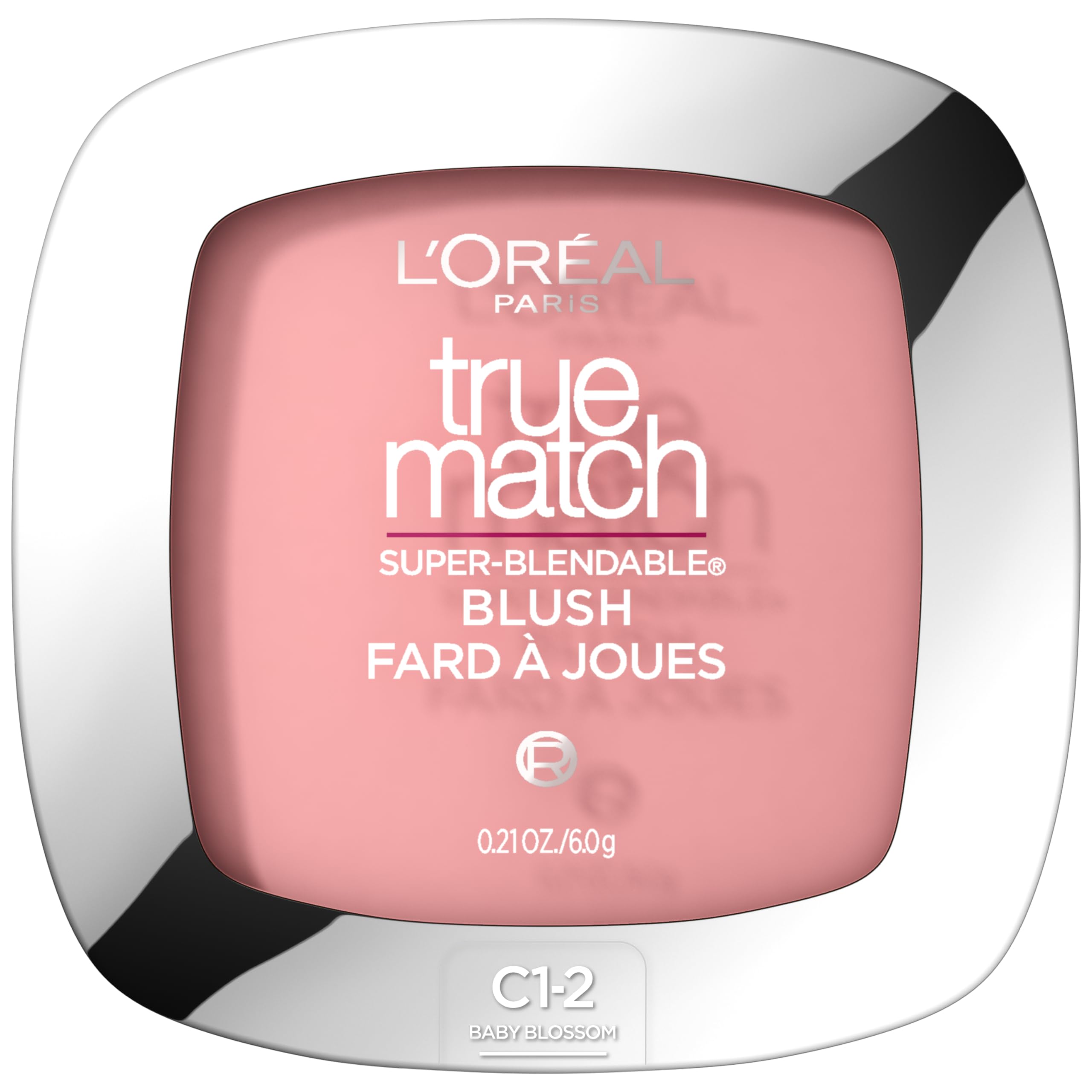 L’Oréal Paris True Match Blush: texture poudre soyeuse pour un teint naturel.