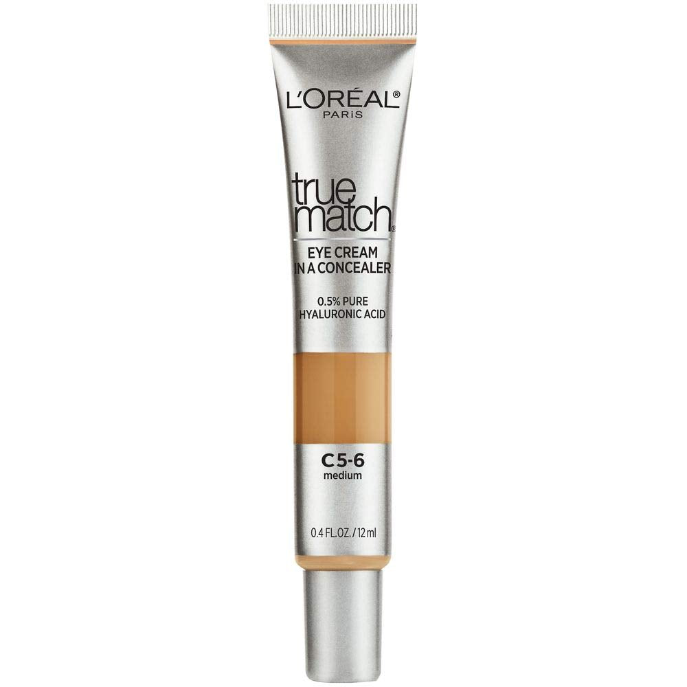 L’Oréal Paris True Match Eye Cream-Concealer, présentation et couverture instantanée des cernes.