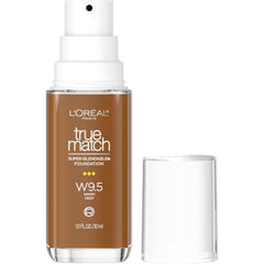 L’Oréal Paris True Match flacon-pompe, teinte adaptée, hydratation naturelle.