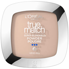 L’Oréal Paris True Match Poudre compacte : application facile pour un fini homogène.