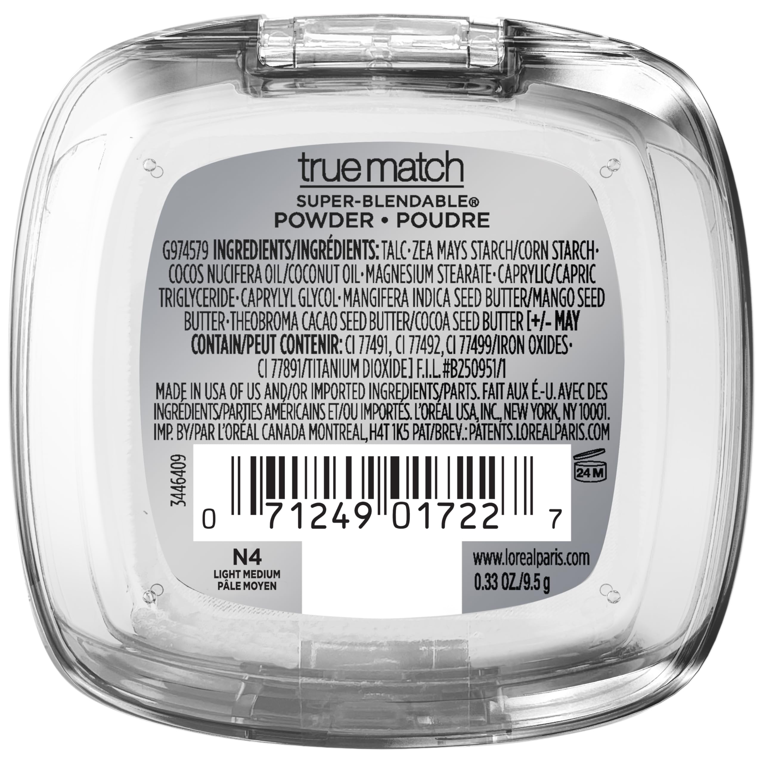 True Match N4 : compatibilité parfaite avec votre maquillage.