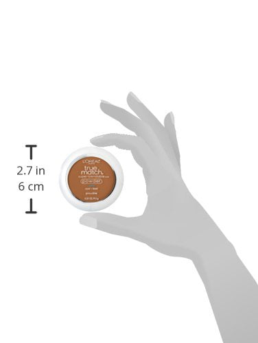 Poudre True Match L’Oréal Paris sur fond de teint ou seule, rendu homogène.