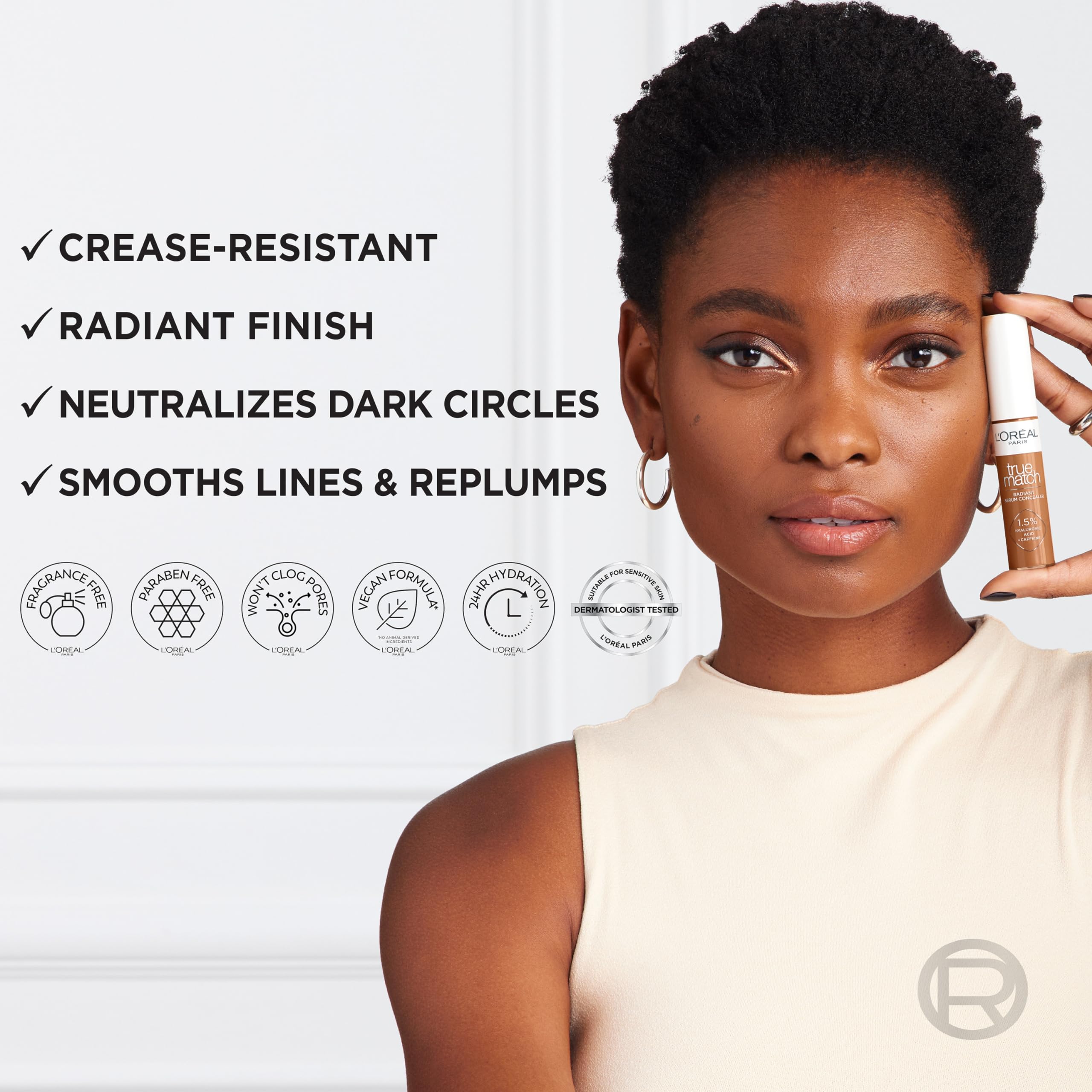 L’Oréal Paris True Match Serum Correcteur – sans parfum, sans parabènes et vegan