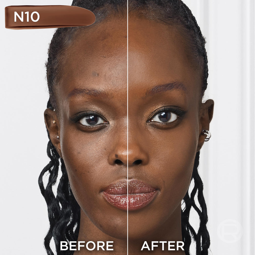 Texture fluide True Match offrant un fini naturel.