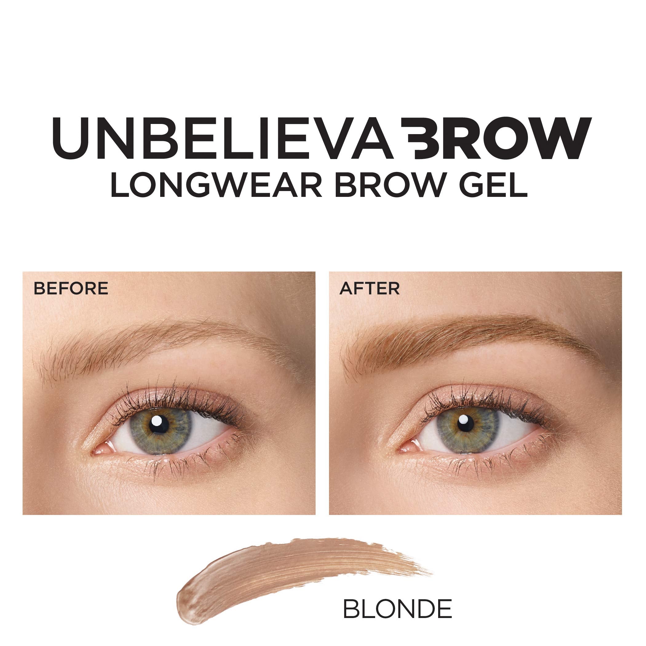 L’Oréal Paris Unbelieva-Brow : définition douce et fixée des sourcils.