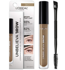L’Oréal Paris Unbelieva-Brow : brosse précise, sourcils blond, définition nette et durable.