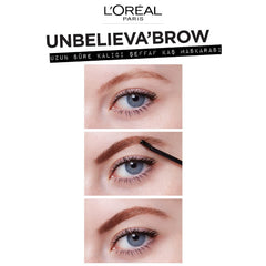 Unbelievabrow Finition naturelle et couleur durable des sourcils