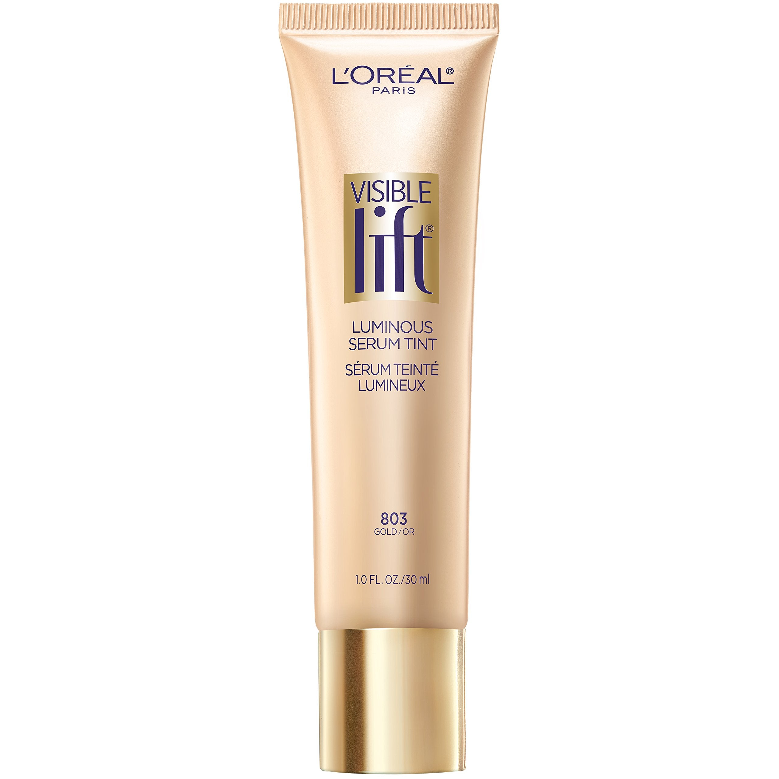 L’Oréal Paris Visible Lift Luminous Serum Tint offre une hydratation immédiate et éclat léger.