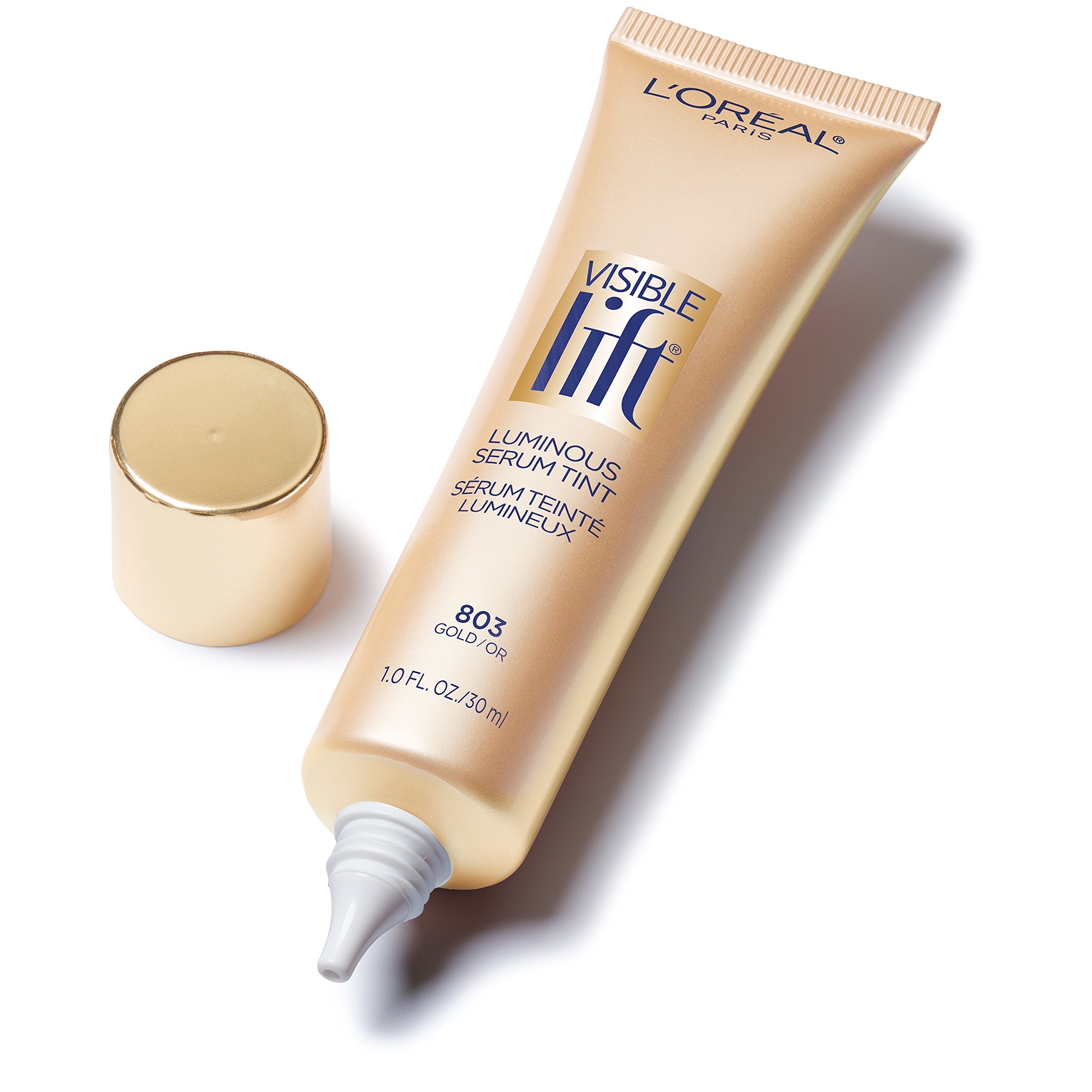 Pour L’Oréal Paris Visible Lift Luminous Serum Tint, lissage des ridules sans effort.