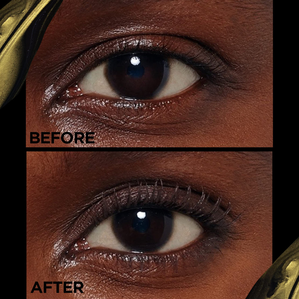 Teinte brun du mascara L’Oréal Paris pour un look naturel.
