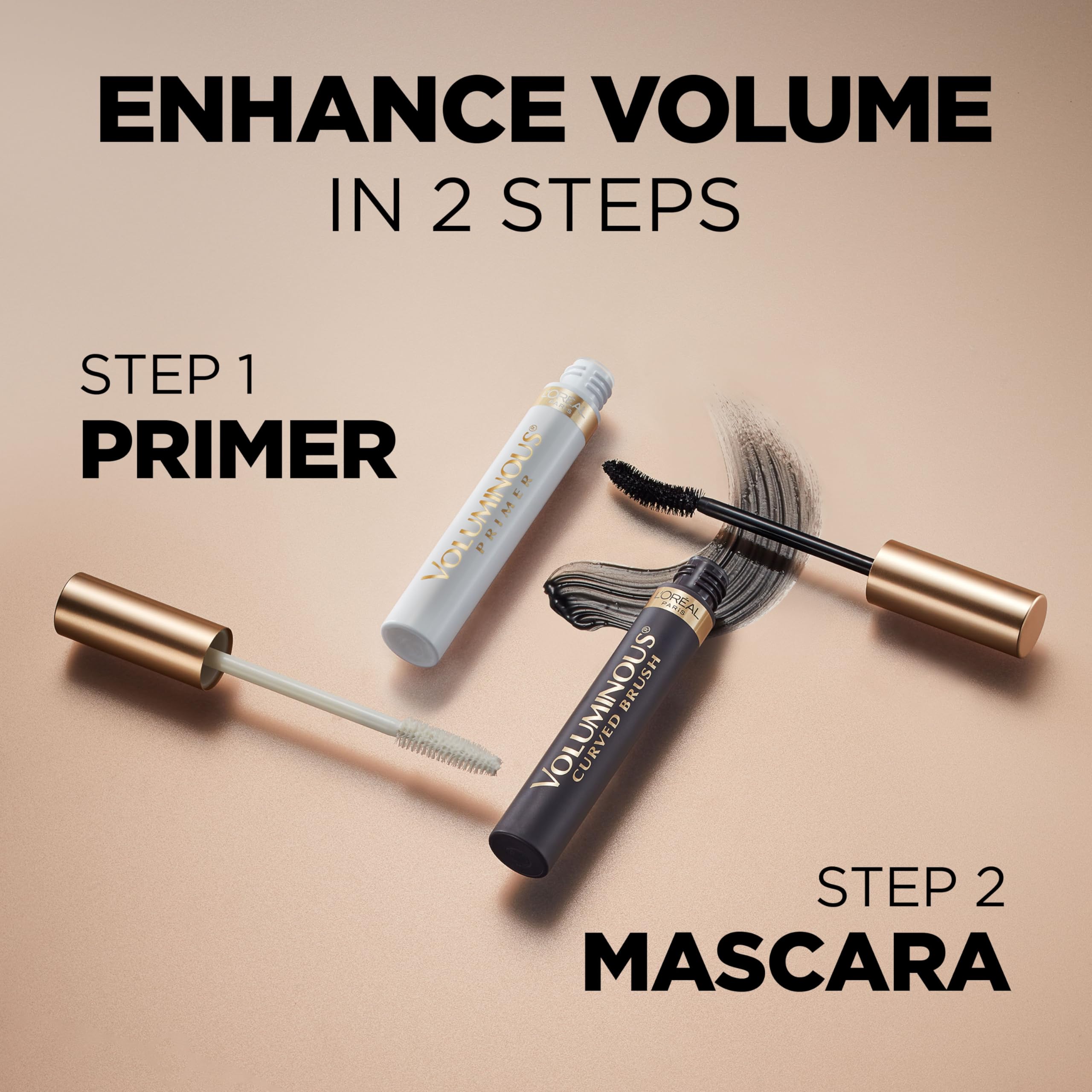 L’Oréal Paris Voluminous Original – fini sans paquets et sans accumulation visible.
