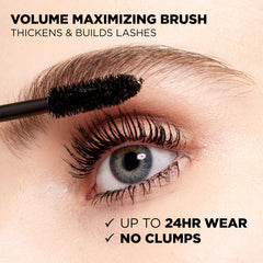 L’Oréal Paris Voluminous Original texture douce qui enveloppe les cils sans accrocher.