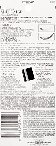 Finition irisée de L’Oréal Paris Voluminous Superstar capte la lumière pour un regard prêt pour la caméra.