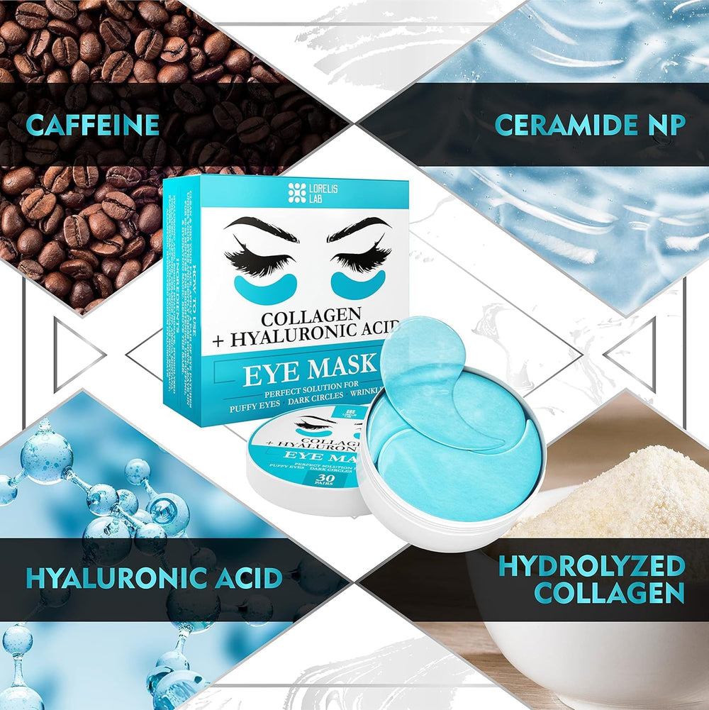 Lorelis Lab patchs sous les yeux – hyaluronique pour une hydratation durable