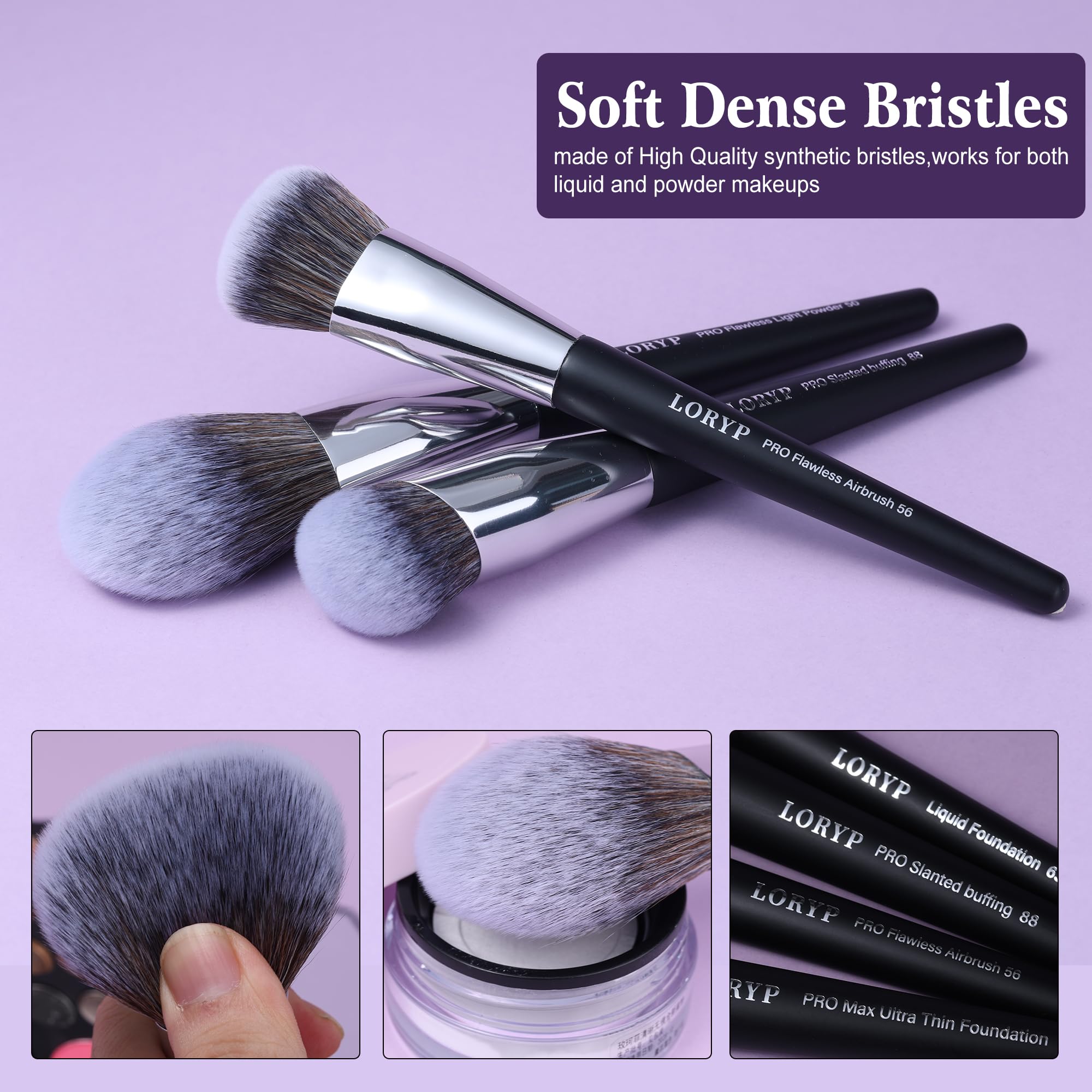 Manches bois matte LORYP, prise antiglisse et durable