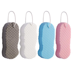 Losaria éponges exfoliantes magiques: lot de 4 pour exfolier la peau en douceur.